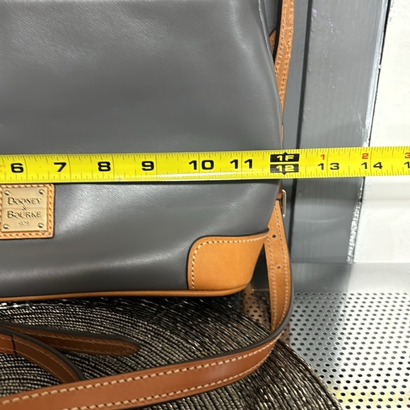 Dooney & Burke Slate Grey Crossbody Bag - Picture 4 of 13